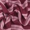 Raspberry Red-White Stripe Printed Challis Woven Fabric By the Yard